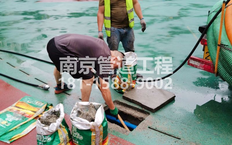 218湖熟管道清淤