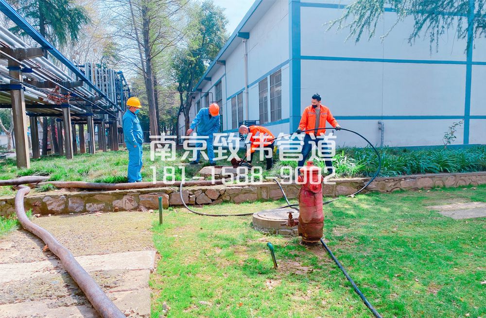 360湖熟石化工厂管道清洗